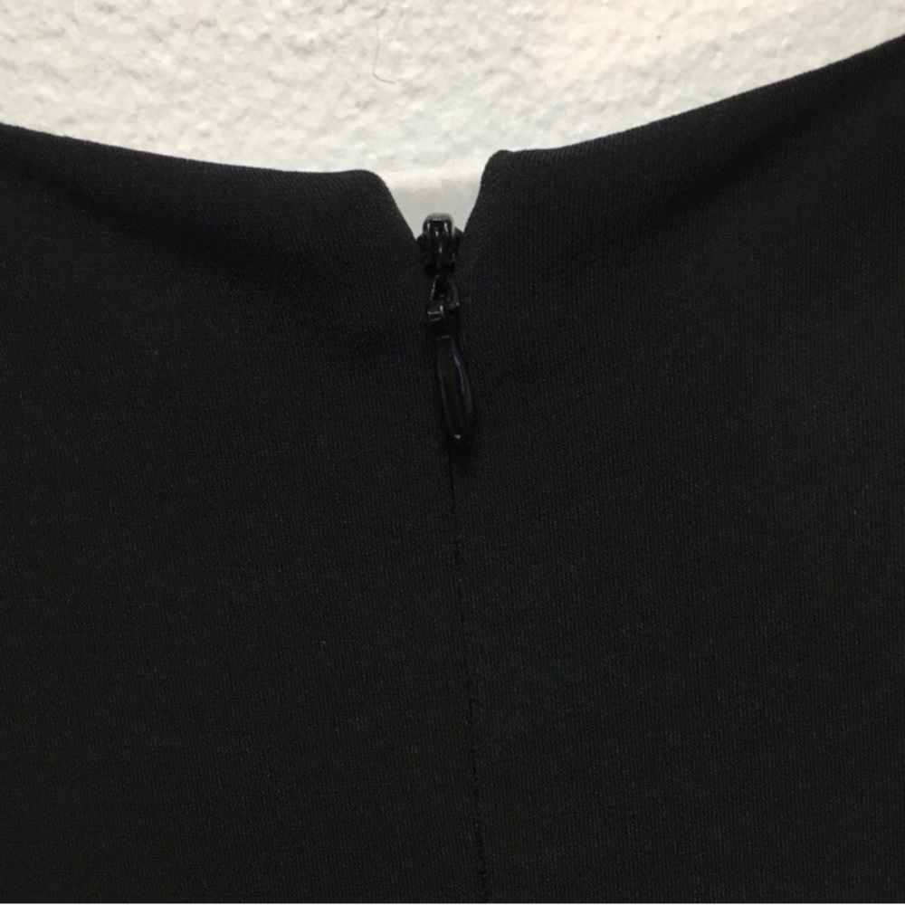 Eliza J Twist Front Wide Leg Stretch Jumpsuit 14 Black Formal Evening Party - Picture 13 of 14